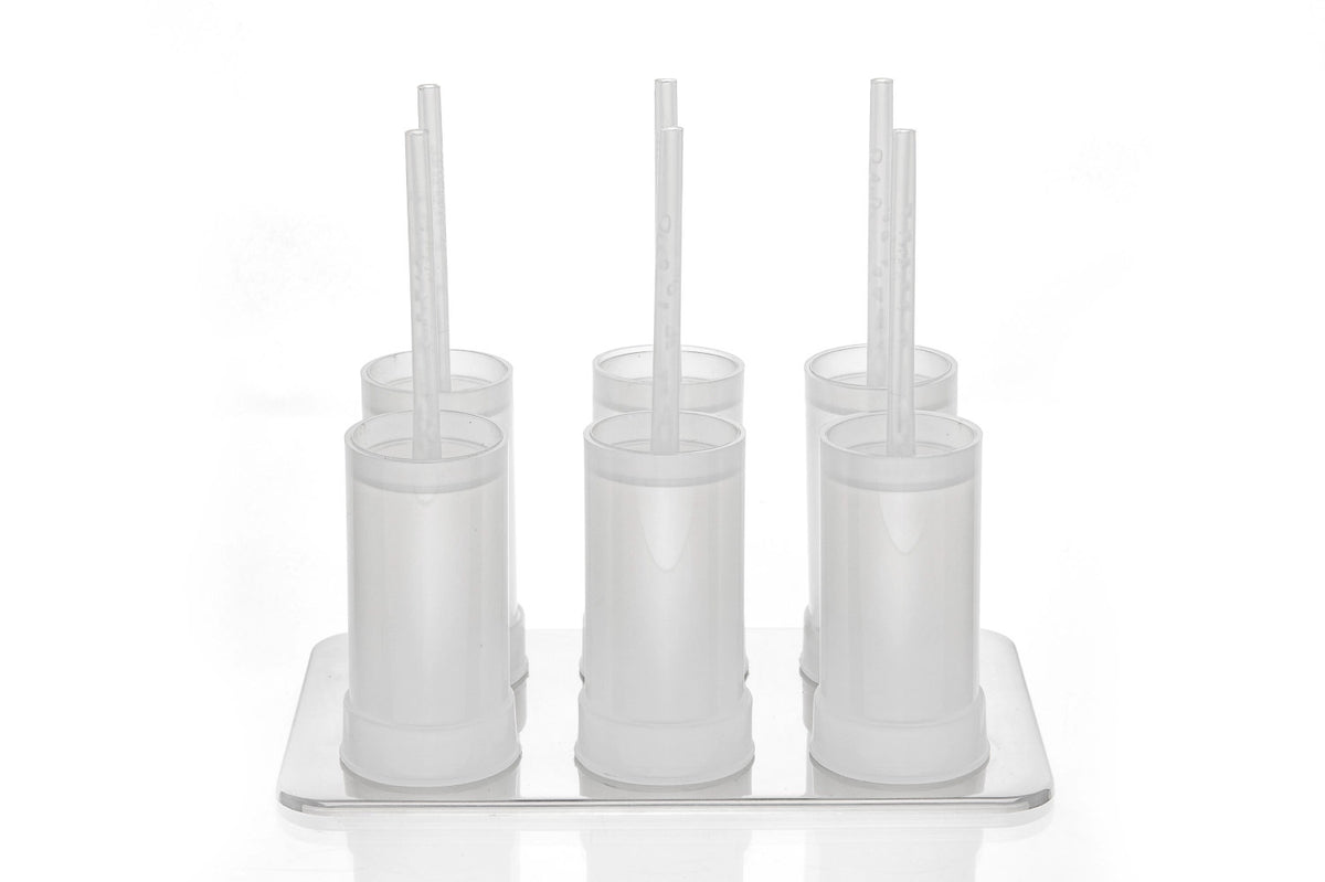 6er Set Eisform Pop Up in Weiss präsentiert im Onlineshop von KAQTU Design AG. Glacezubehör ist von Cuisipro