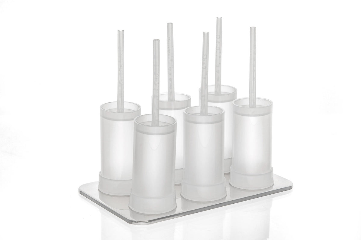 6er Set Eisform Pop Up in Weiss präsentiert im Onlineshop von KAQTU Design AG. Glacezubehör ist von Cuisipro