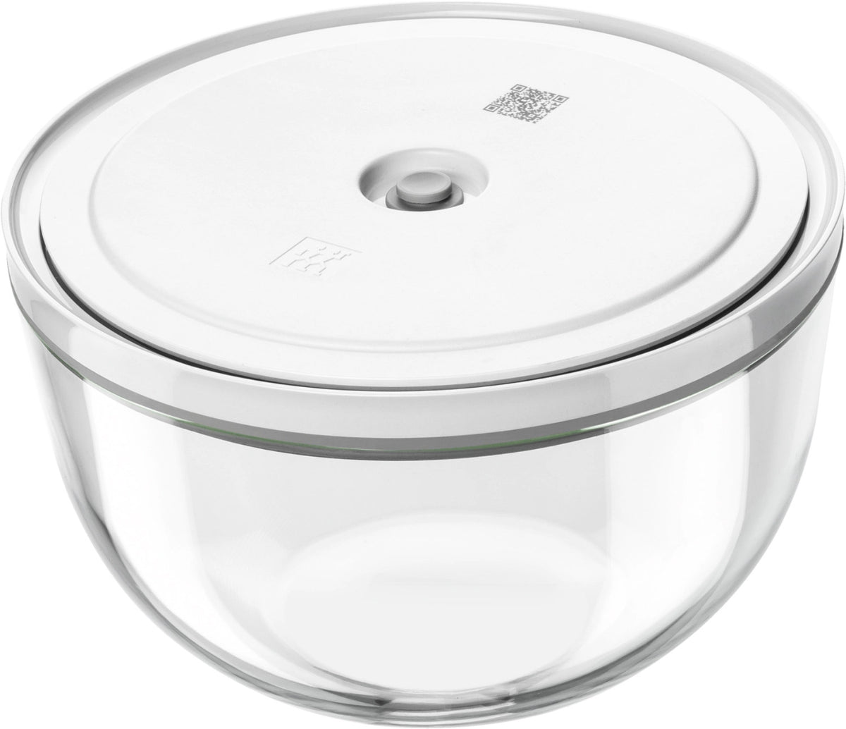 Fresh & Save Bowls Vakuumschüssel L, Glas in Transparent präsentiert im Onlineshop von KAQTU Design AG. Aufbewahrungsbeutel ist von Zwilling