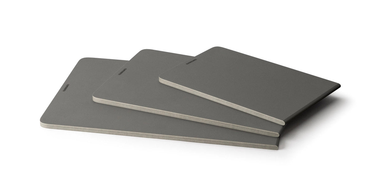 Duracore Schneidebrett grau 23.5x16x0.7 cm in Grau präsentiert im Onlineshop von KAQTU Design AG. Schneidbrett ist von Continenta