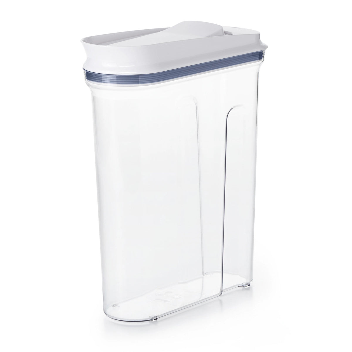 Good Grips Pop Müsli Box gross 4.2L in Transparent präsentiert im Onlineshop von KAQTU Design AG. Snackbox ist von OXO