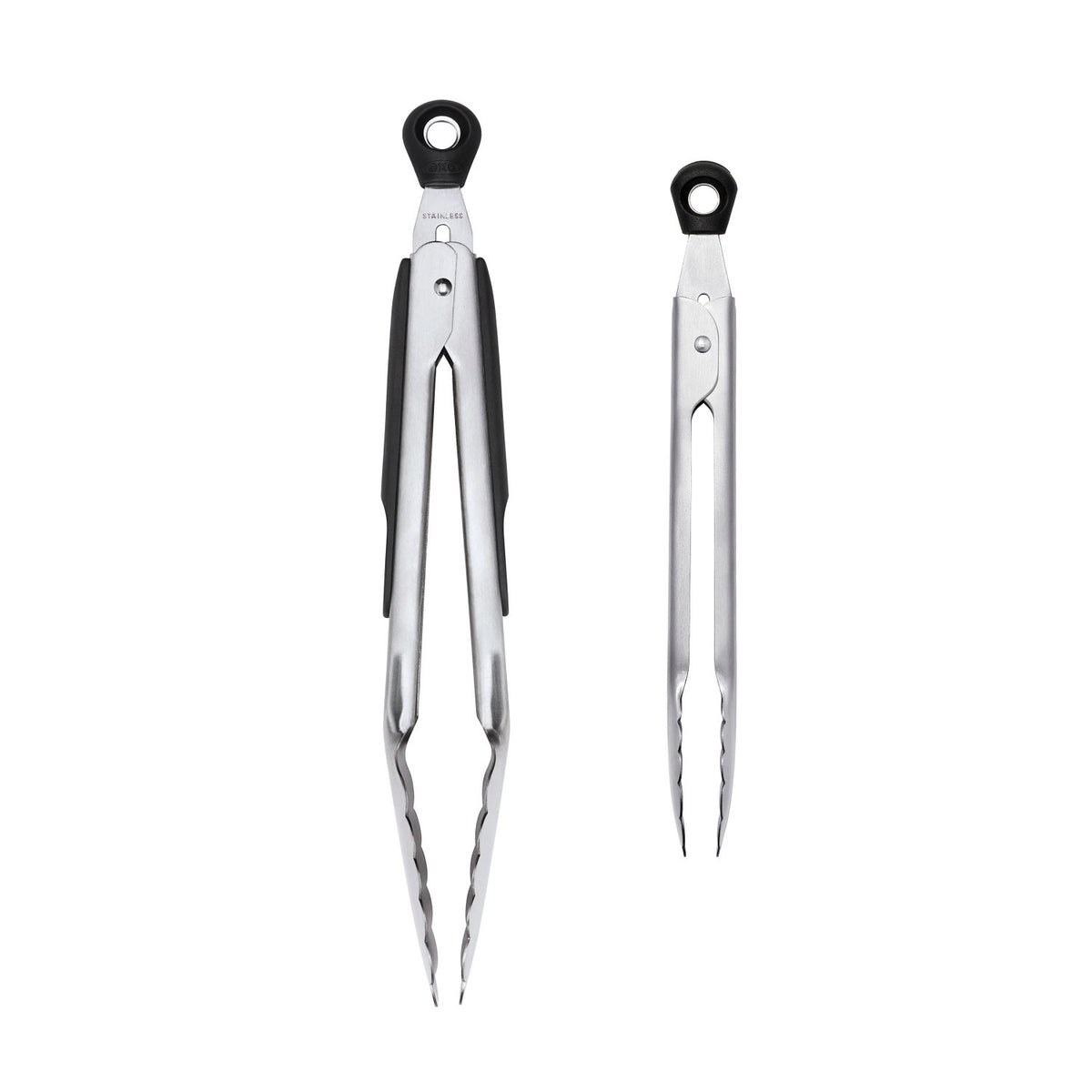 2er Set Good Grips Zangen in Transparent präsentiert im Onlineshop von KAQTU Design AG. Küchenhelfer ist von OXO