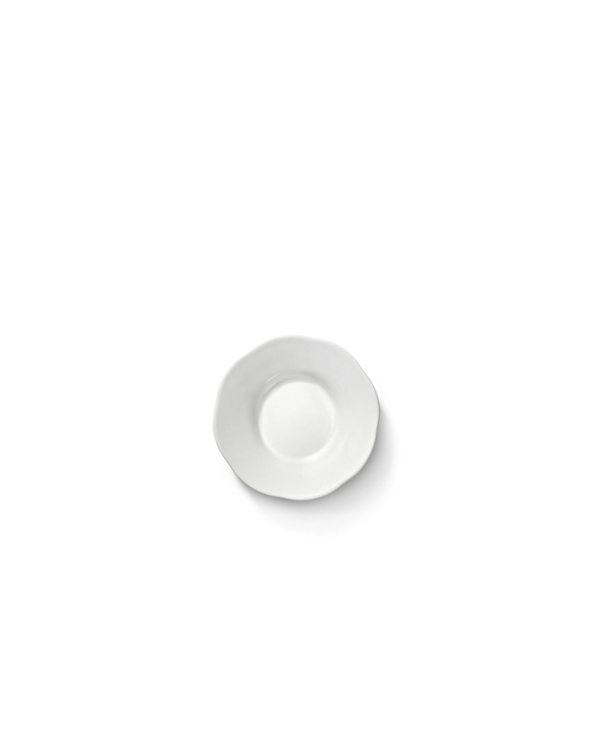 Silhouette Teller tief D10.5cm H3cm weiss Porzellan in Weiss präsentiert im Onlineshop von KAQTU Design AG. Teller ist von Serax