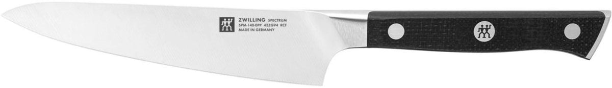 Spectrum Kochmesser compact 140mm in Schwarz präsentiert im Onlineshop von KAQTU Design AG. Küchenmesser ist von Zwilling