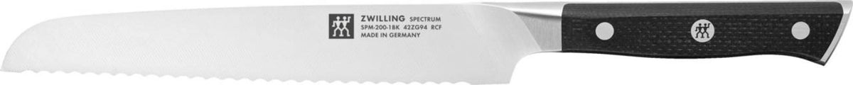 Spectrum Brotmesser 200mm in Schwarz präsentiert im Onlineshop von KAQTU Design AG. Küchenmesser ist von Zwilling