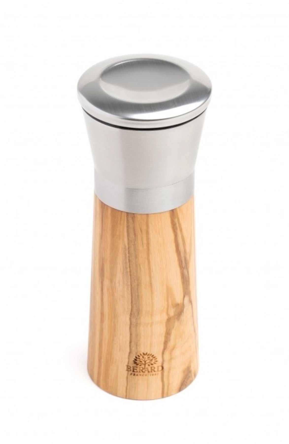Salz- & Pfeffermühle gross Olivenholz 17x6.5cm in Braun präsentiert im Onlineshop von KAQTU Design AG. Küchenhelfer ist von Bérard