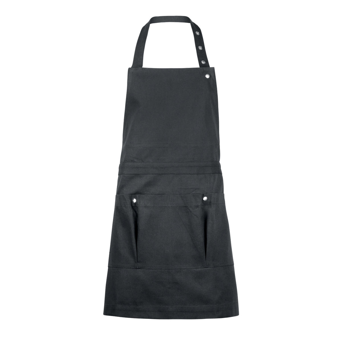 Creative Kochschürze 100x74cm dark grey Biobaumwolle in Grau präsentiert im Onlineshop von KAQTU Design AG. Haushaltshilfen ist von The Organic Company