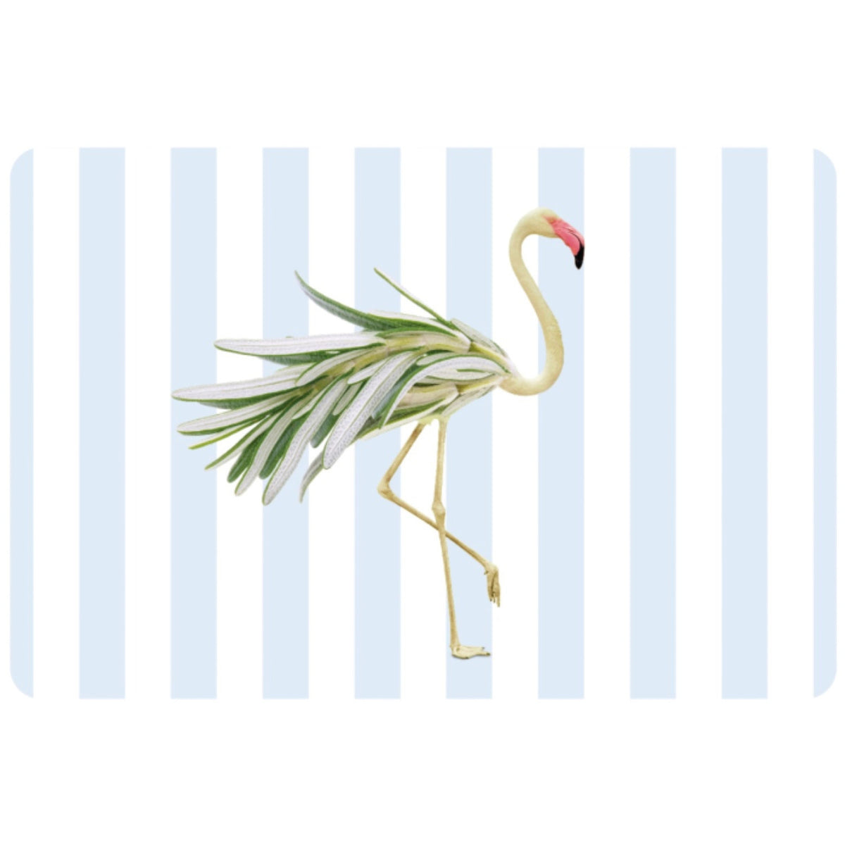 Tischset beidseitig bedruckt Flamingo PVC in Mehrfarbig präsentiert im Onlineshop von KAQTU Design AG. Tischset ist von Easy Life