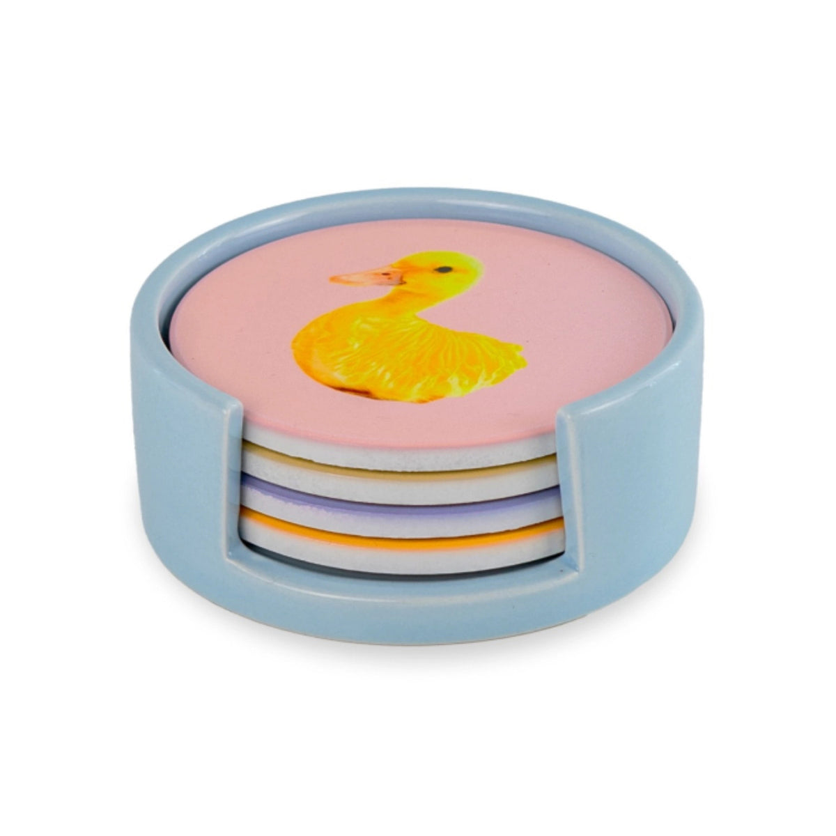 4er Set Untersetzter assortiert in Mehrfarbig präsentiert im Onlineshop von KAQTU Design AG. Pfannenuntersatz ist von Easy Life