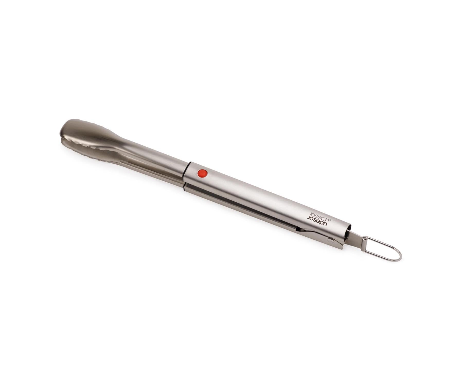 Praktisches Grillbesteck-Set aus hochwertigem Edelstahl, bestehend aus Wender und Zange, perfekt für Grillliebhaber und BBQ-Fans.