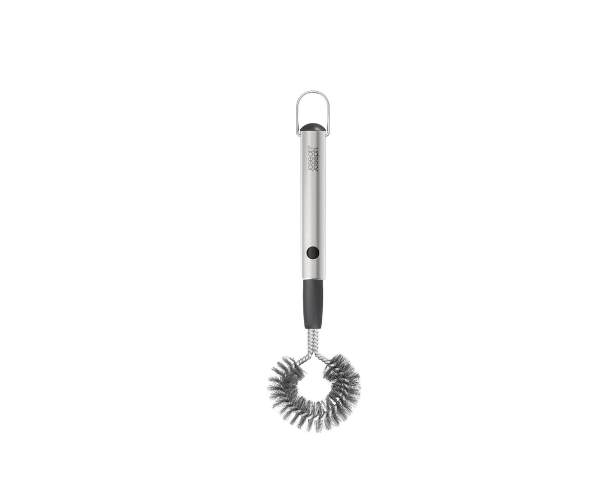 GrillOut BBQ Reinigungsbürste einziehbarer Kopf 39.9-32cm in Silber präsentiert im Onlineshop von KAQTU Design AG. Grillbürsten ist von Joseph Joseph