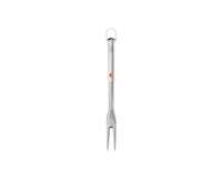Forchetta per barbecue GrillOut testa retrattile in acciaio inossidabile 41,7-35 cm
