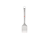 GrillOut Spatola per barbecue testa retrattile in acciaio inossidabile 41,7-34,5 cm