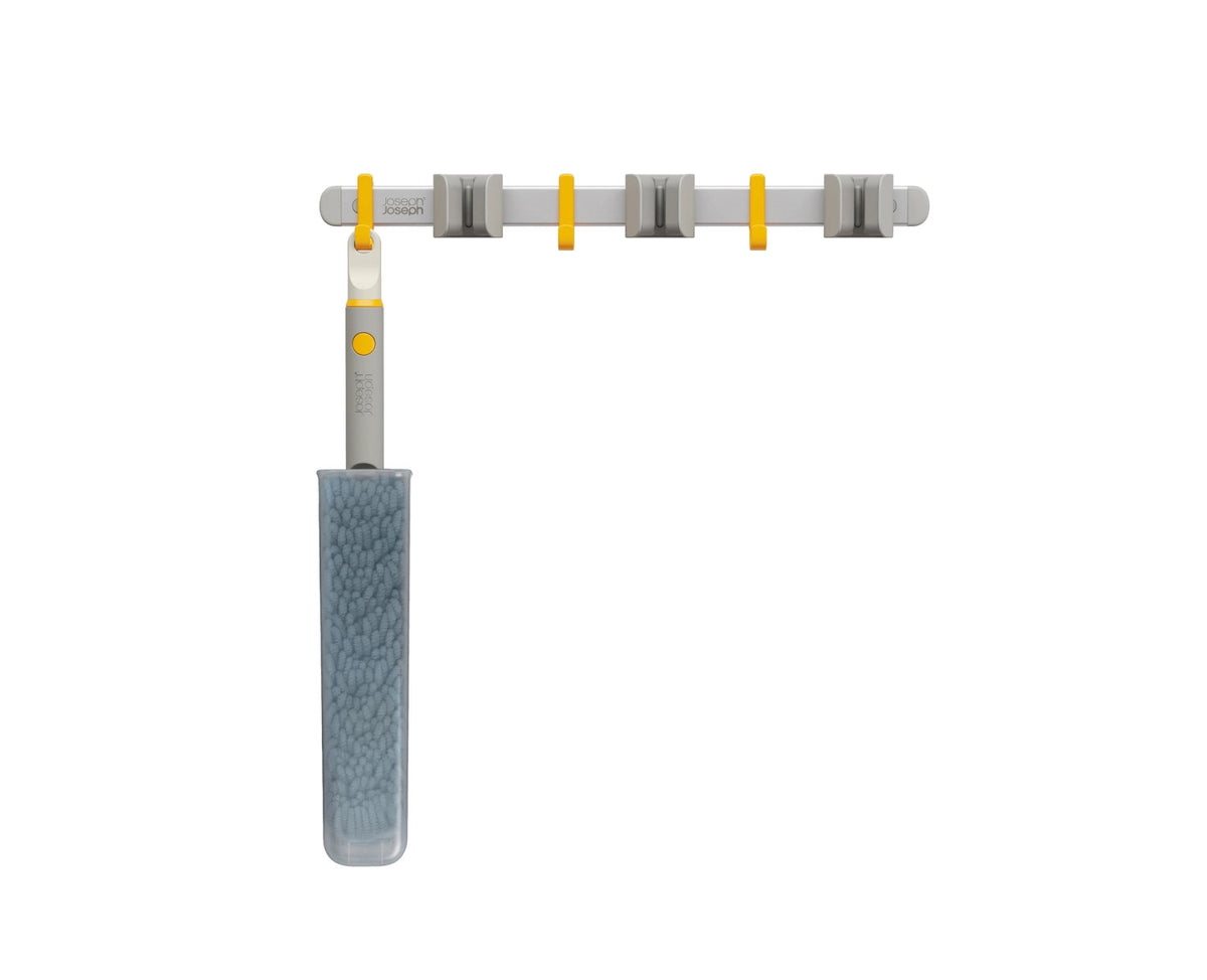 CleanTech Halterung für Reinigungsutensilien 49x7cm in Silber präsentiert im Onlineshop von KAQTU Design AG. Reinigung & Wäsche ist von Joseph Joseph