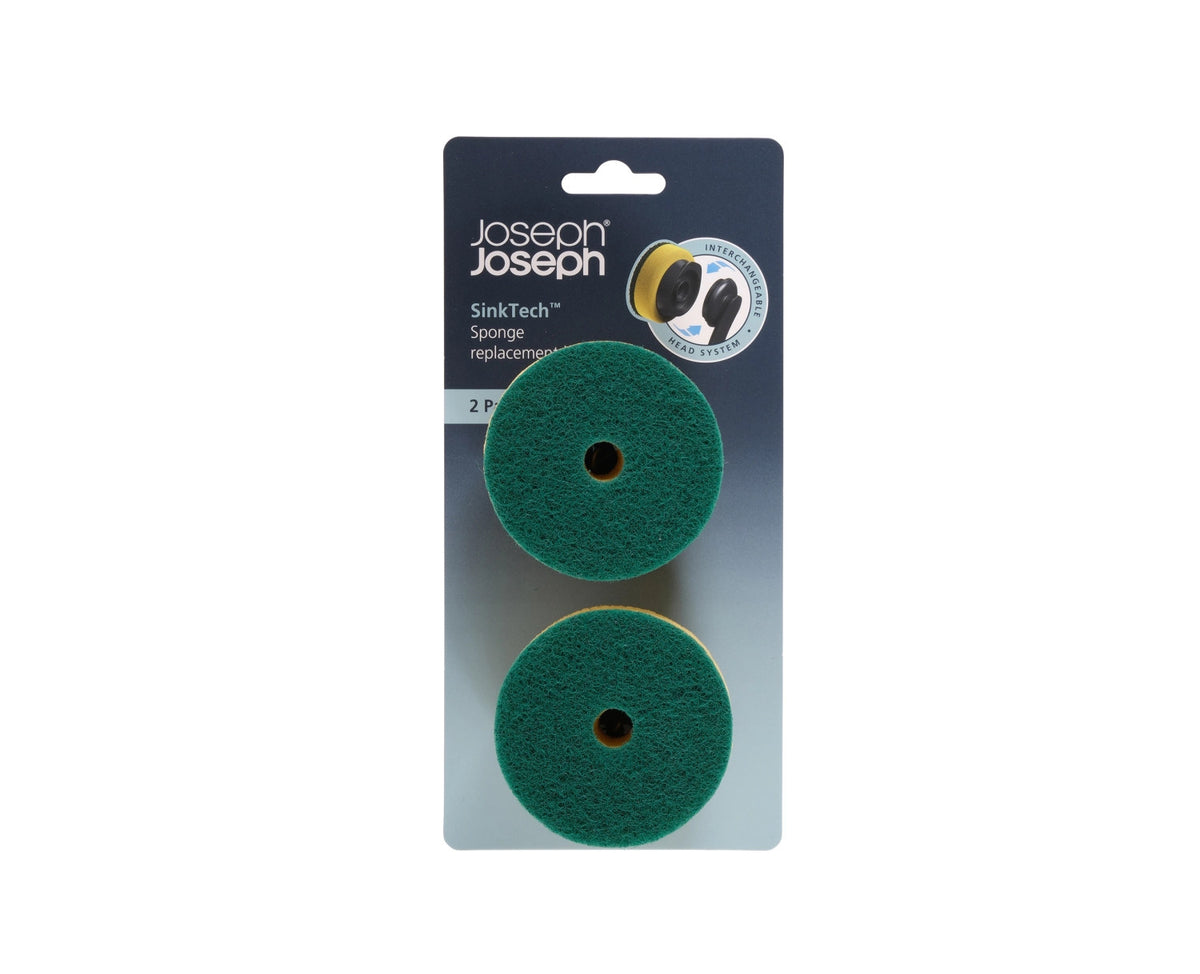 Sinktech Eratzkopf für Spühlbürste Schwamm 7x4.5cm in Gelb präsentiert im Onlineshop von KAQTU Design AG. Abwasch ist von Joseph Joseph