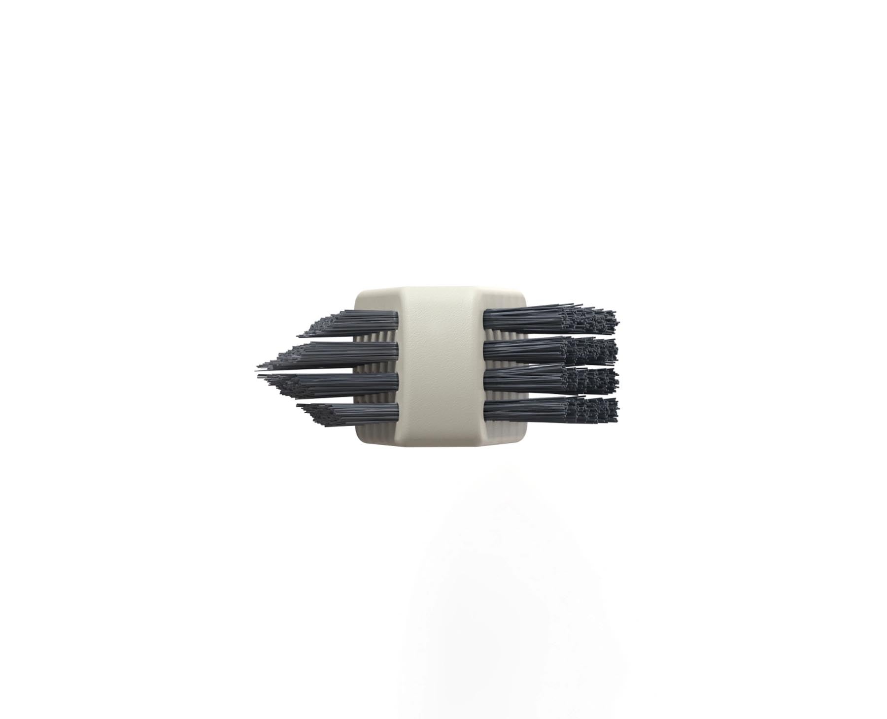 Vielseitige CleanTech 3-in-1 Reinigungsbürste in stilvollem Lichtstein, perfekt für effektive Reinigung von Geschirr und Küchenoberflächen.