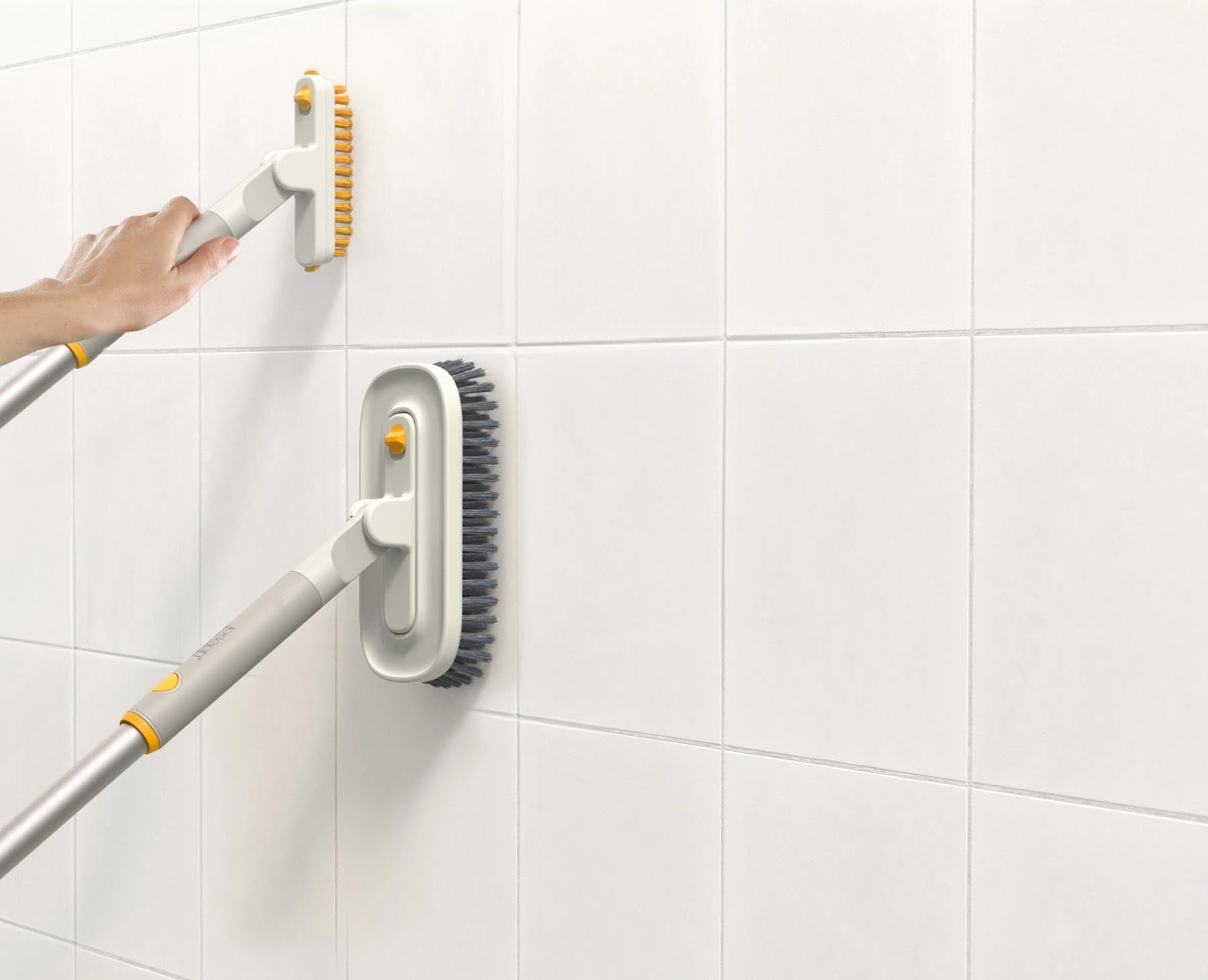 Vielseitiges CleanTech Reinigungsset in stilvollem Light Stone, ideal für eine gründliche und ansprechende Reinigung im Haushalt.