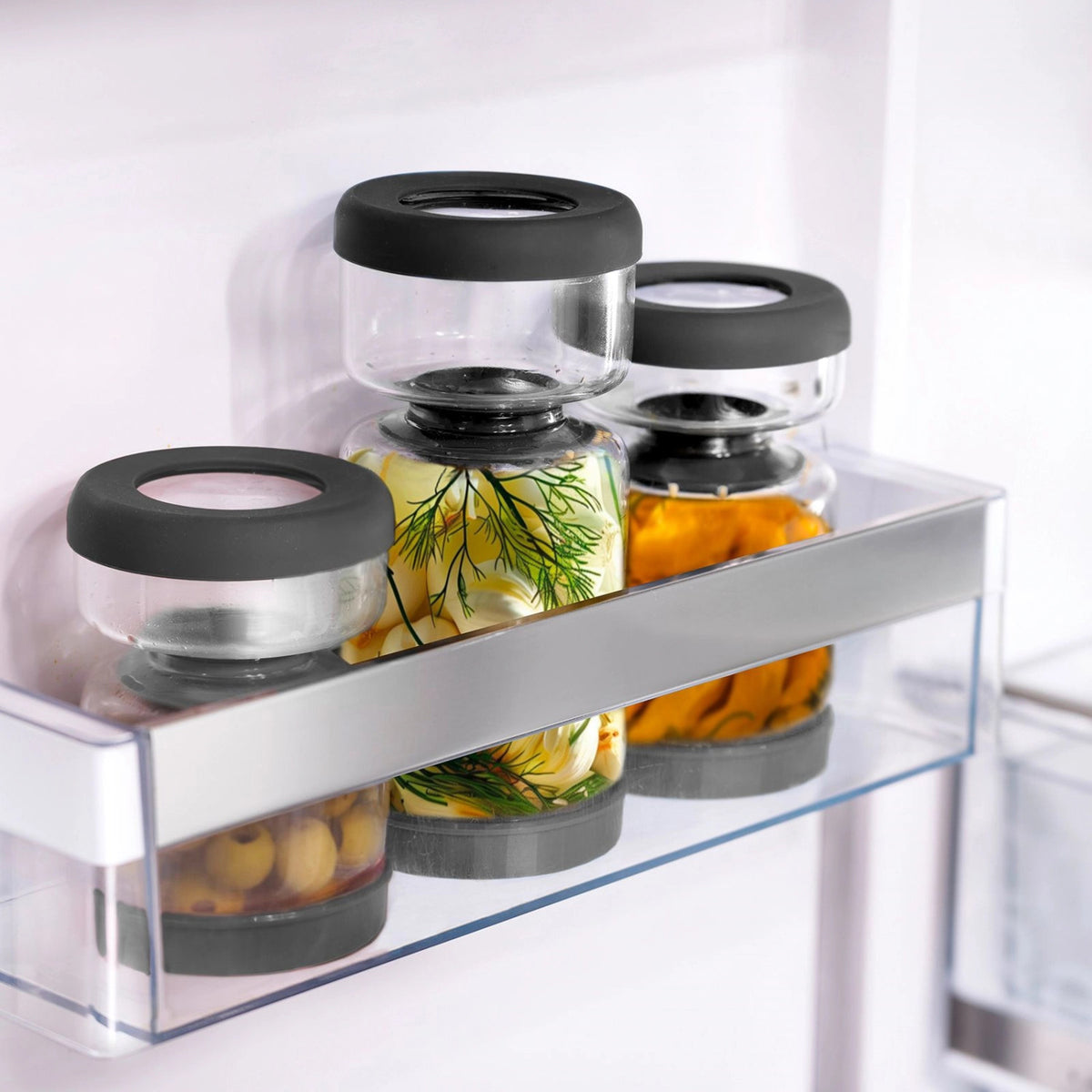 Abtropfglas 750ml in Transparent präsentiert im Onlineshop von KAQTU Design AG. Aufbewahrungsbehälter ist von Westmark