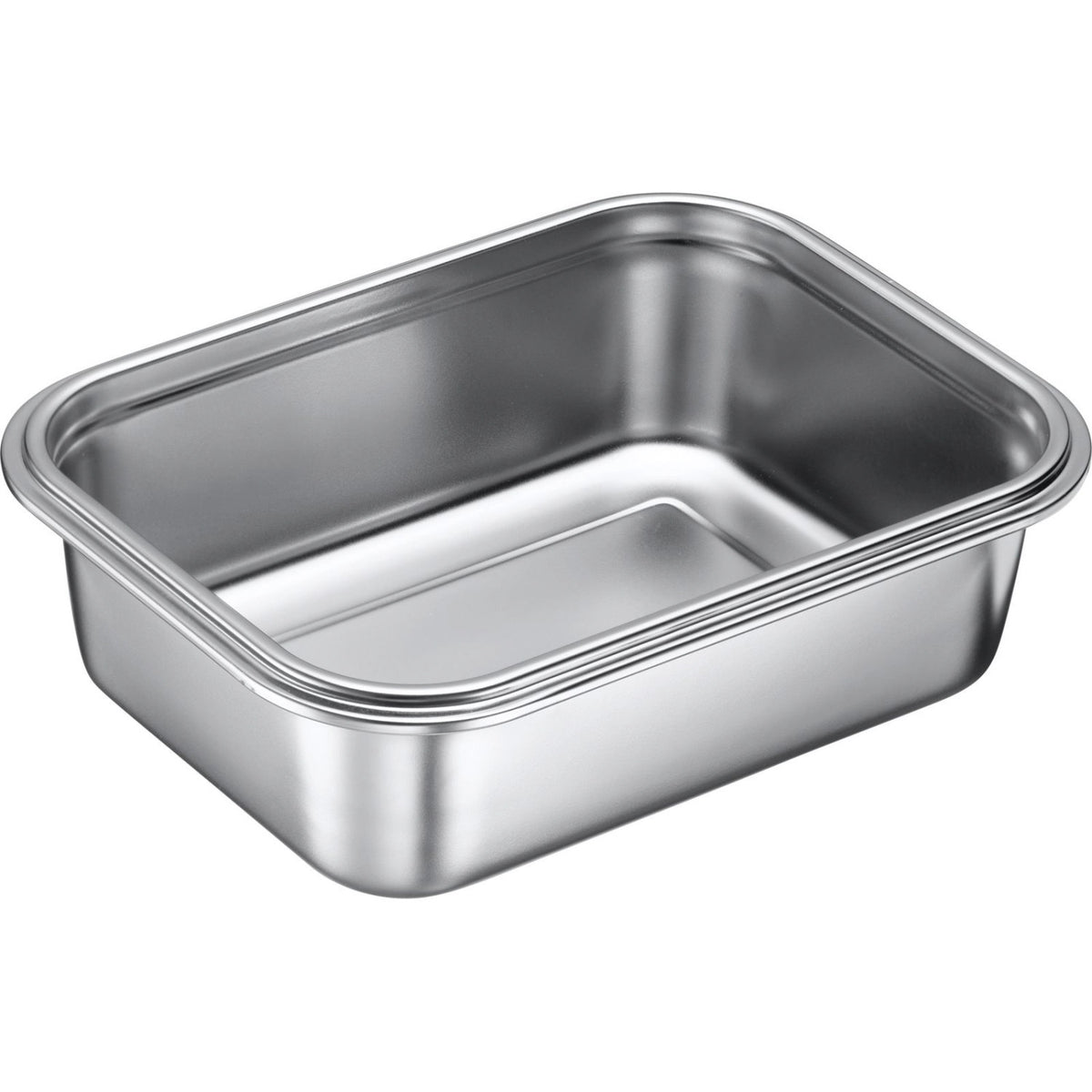 Lunch Box Edelstahl 1300ml in Silber präsentiert im Onlineshop von KAQTU Design AG. Snackbox ist von Westmark