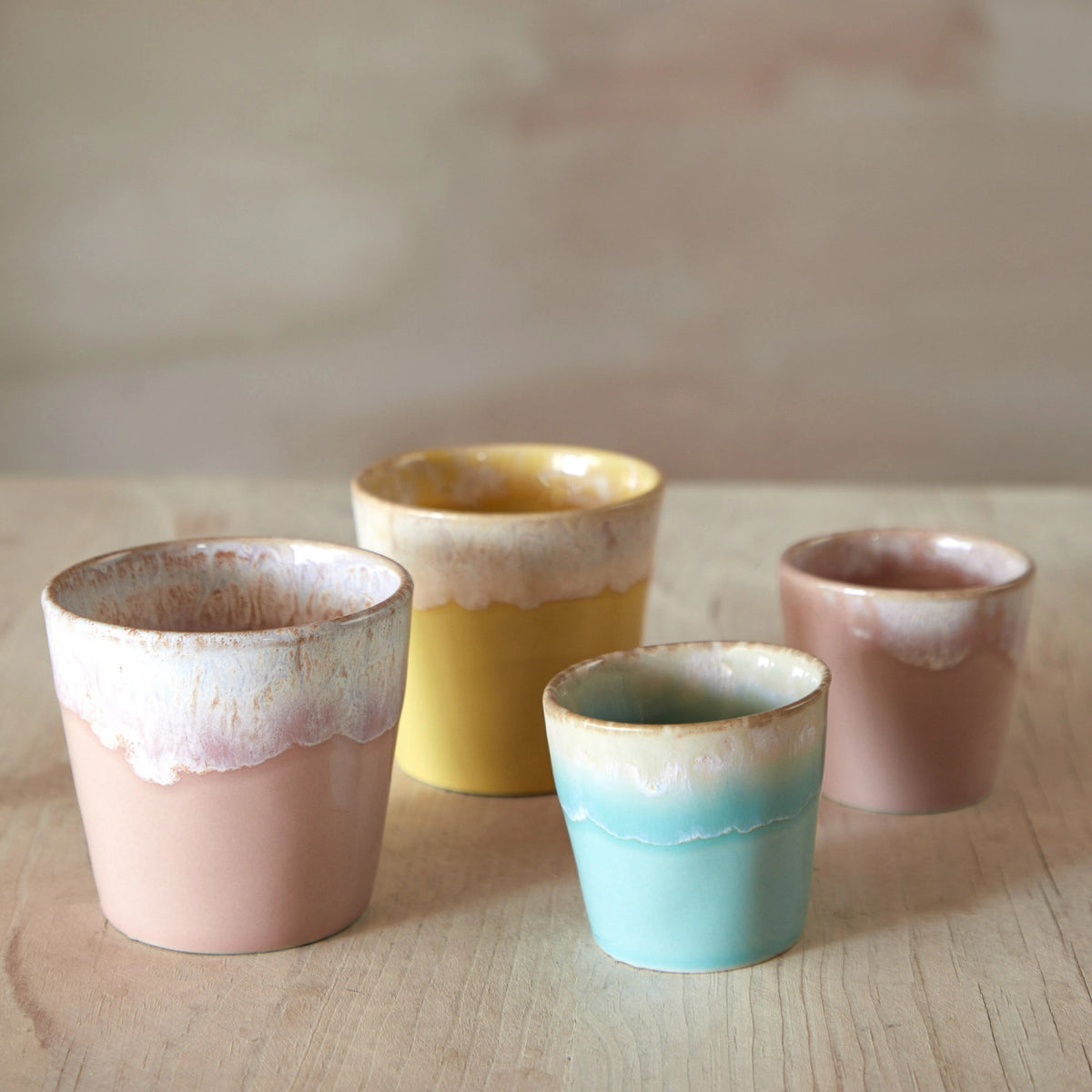 Grespresso Kaffeetasse 190ml D8cm H7.5cm pink in Pink präsentiert im Onlineshop von KAQTU Design AG. Tasse ist von Costa Nova
