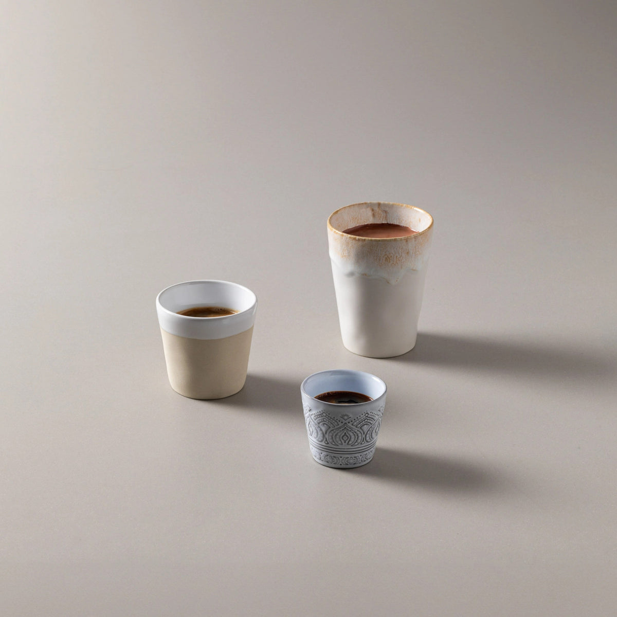 Grespresso Mokkatasse 380ml D9.2cm H11.5cm weiss in Weiss präsentiert im Onlineshop von KAQTU Design AG. Tasse ist von Costa Nova