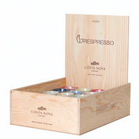 40er Set Grespresso Holzgeschenkbox Espressotasse 70ml multi