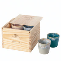 8er Set Grespresso Geschenkbox Kaffeetasse 190ml multicolor
