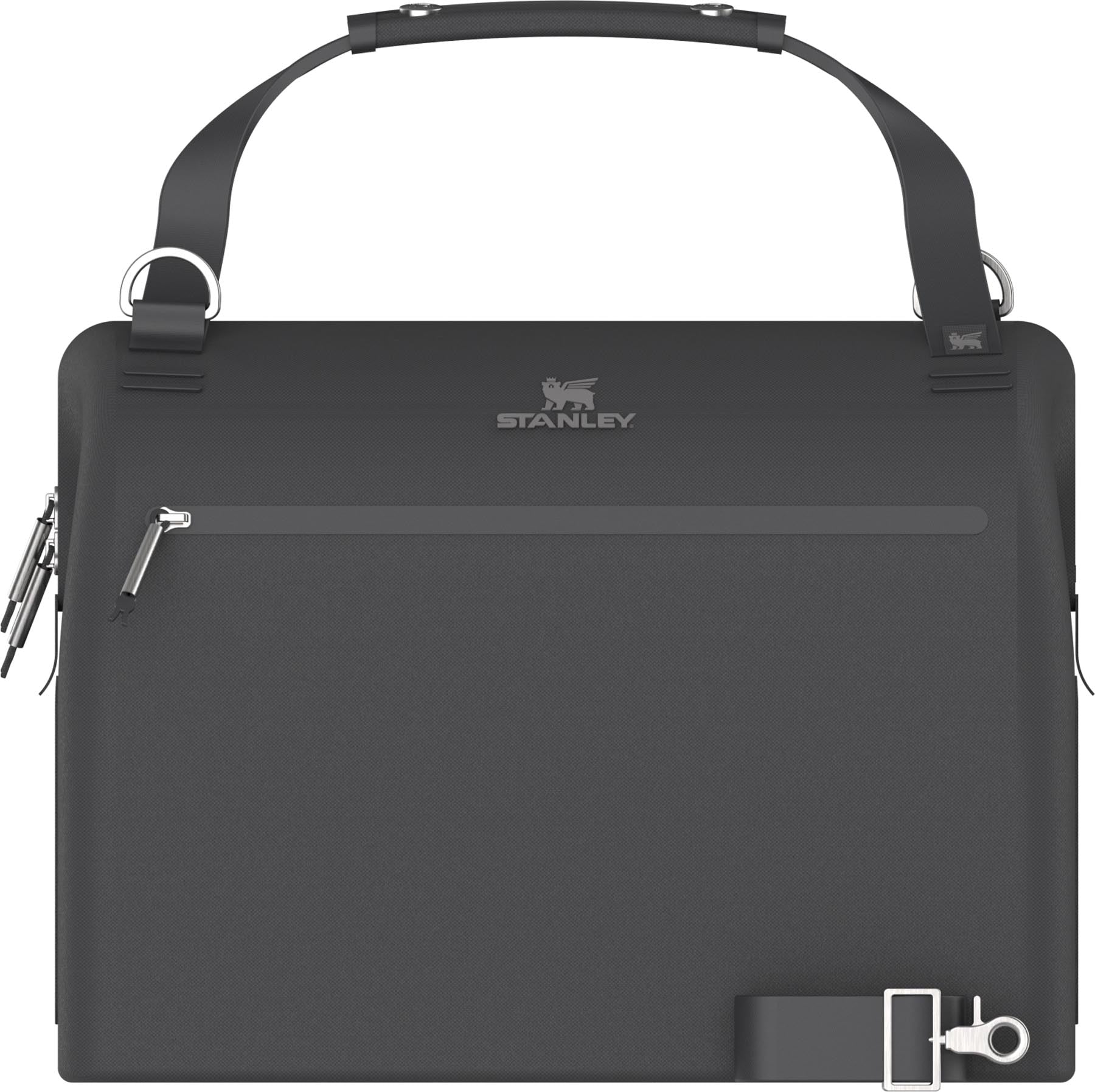 Stylische schwarze Kühltasche All-Day Julienne Maxi Cooler 18.9l von Stanley, perfekt für lange Tage im Freien mit viel Platz für Getränke und Snacks.
