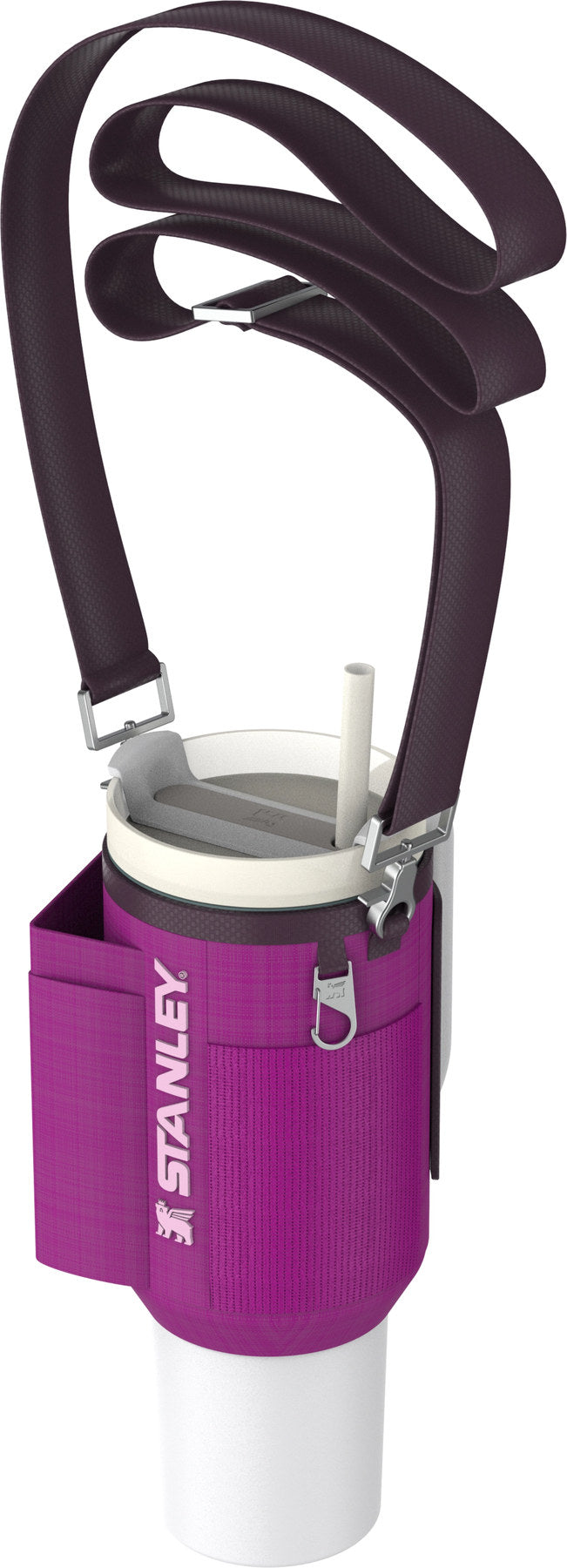 All-Day Quencher Carry-All 1.18l violet blossom in Violett präsentiert im Onlineshop von KAQTU Design AG. Thermosflasche ist von Stanley