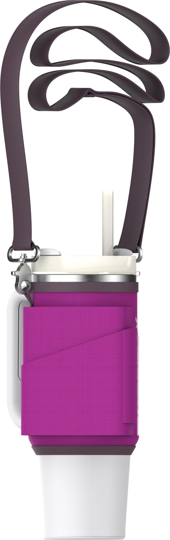 Violette Stanley Thermosflasche All-Day Quencher Carry-All, 0.89l, mit ergonomischem Tragegriff, perfekt für den täglichen Gebrauch und Outdoor-Aktivitäten.