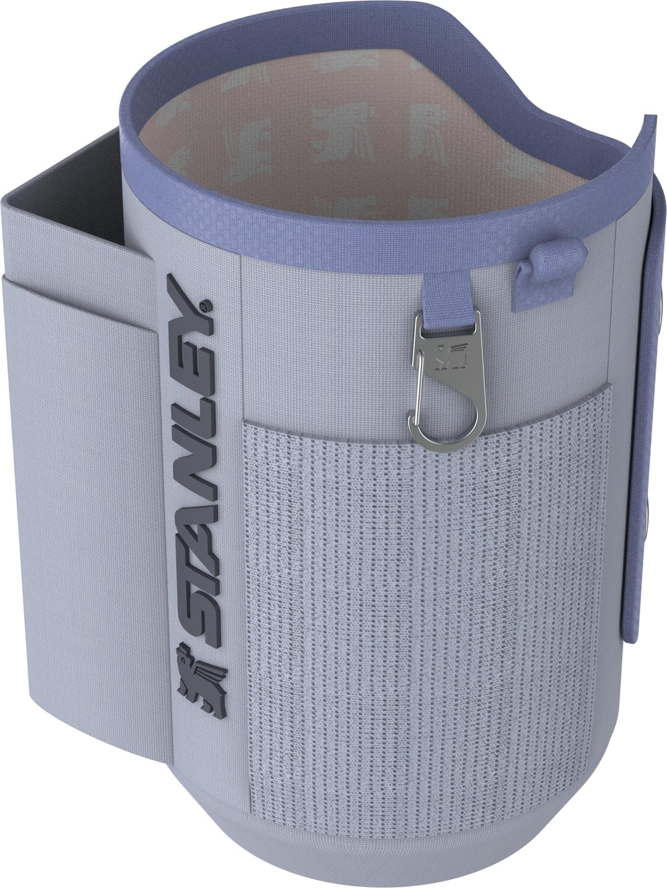 Praktische Stanley Thermosflasche All-Day Quencher Carry-All 1.18l in Dew Drop, perfekt für Getränke unterwegs, mit robustem Design und großem Fassungsvermögen.