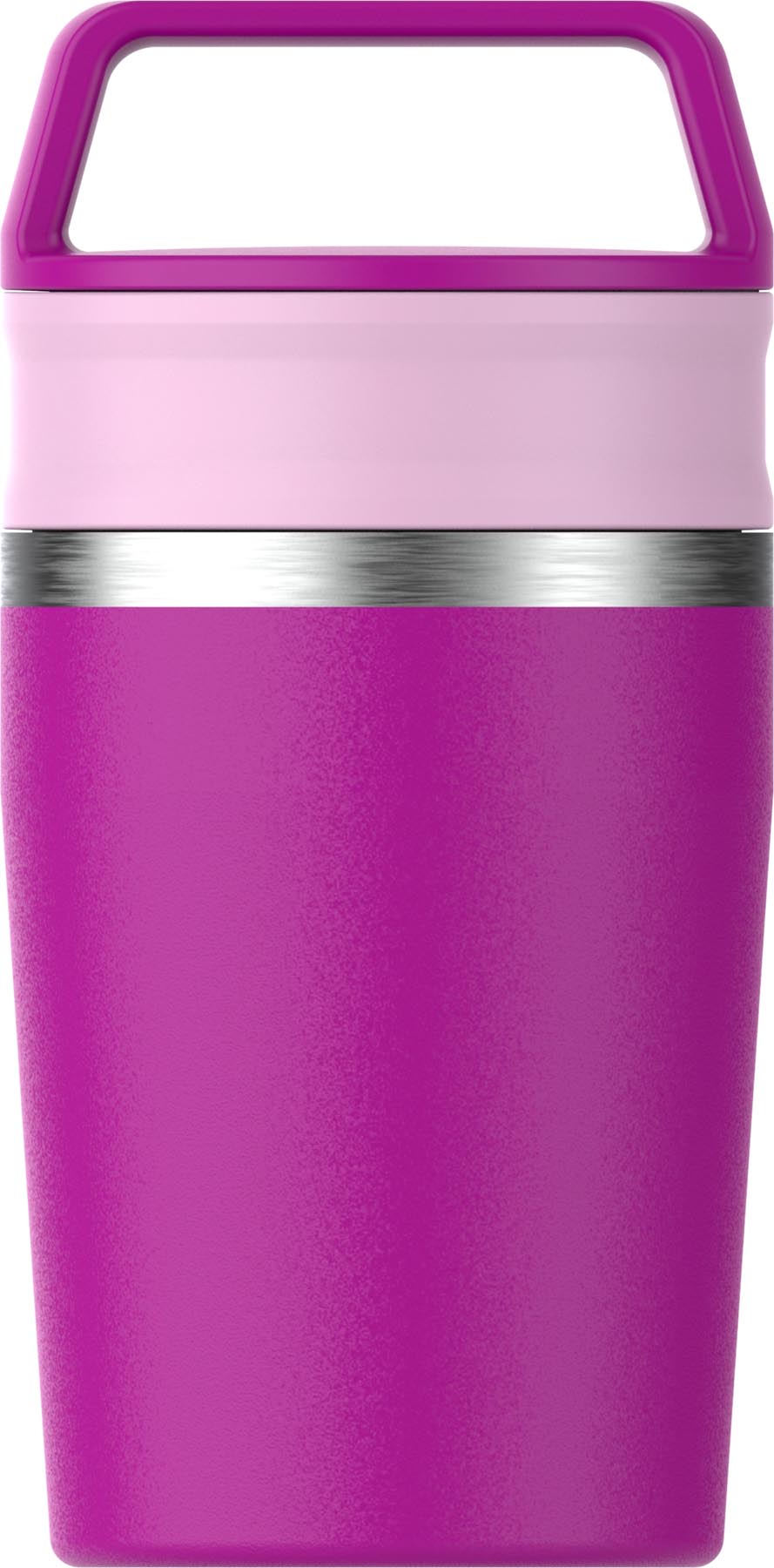 Stylischer Café-To-Go Travel Mug in Violett mit 0.23l Fassungsvermögen von Stanley, ideal für unterwegs und umweltfreundlich.