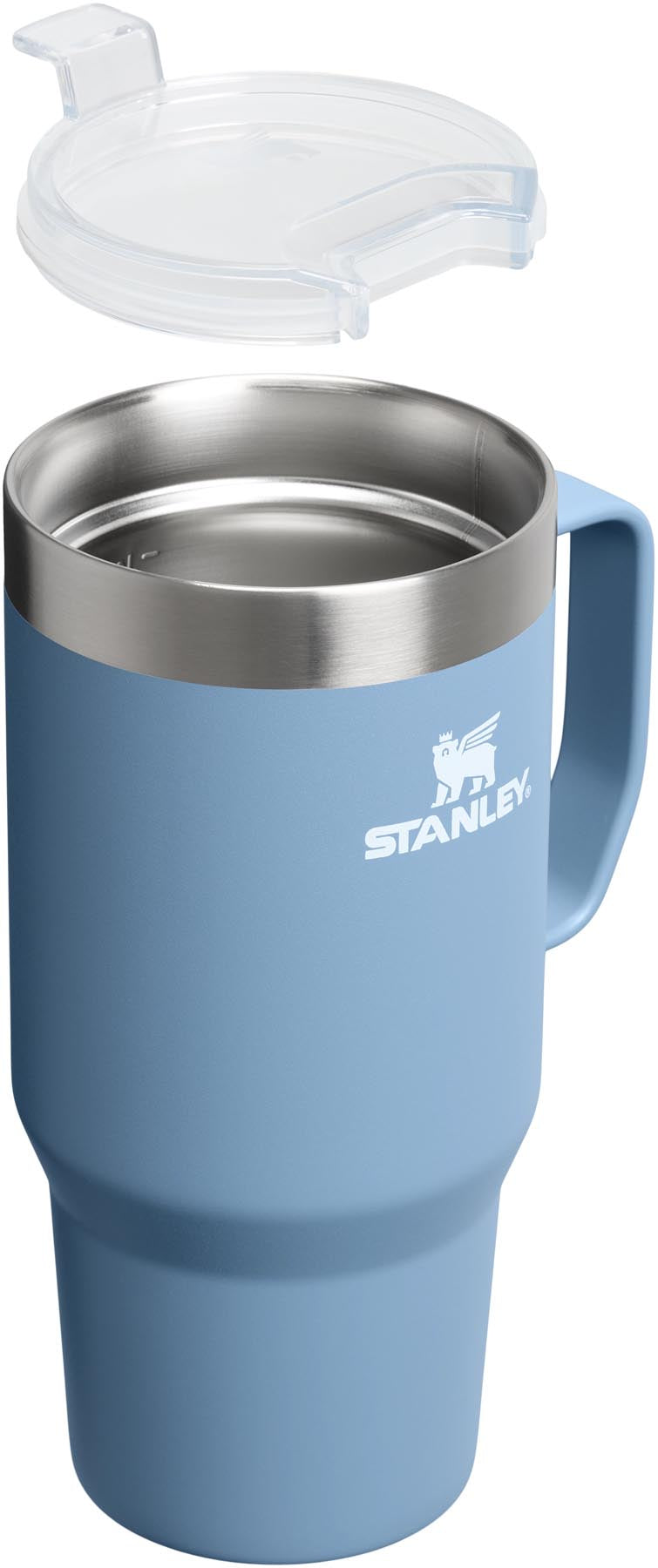 Elegante Thermoskanne Everyday Suburban Mug 0.47l in tiefem Indigo von Stanley, ideal für unterwegs und vielseitige Getränke.
