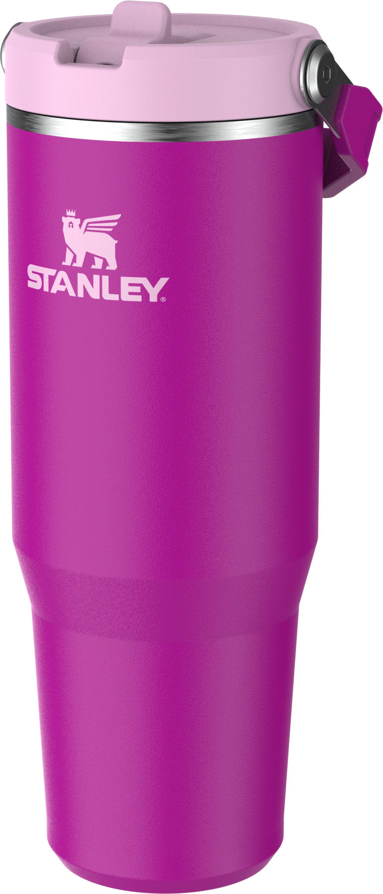 IceFlow Flip Straw Becher 0.89l violet blossom in Violett präsentiert im Onlineshop von KAQTU Design AG. Thermosflasche ist von Stanley