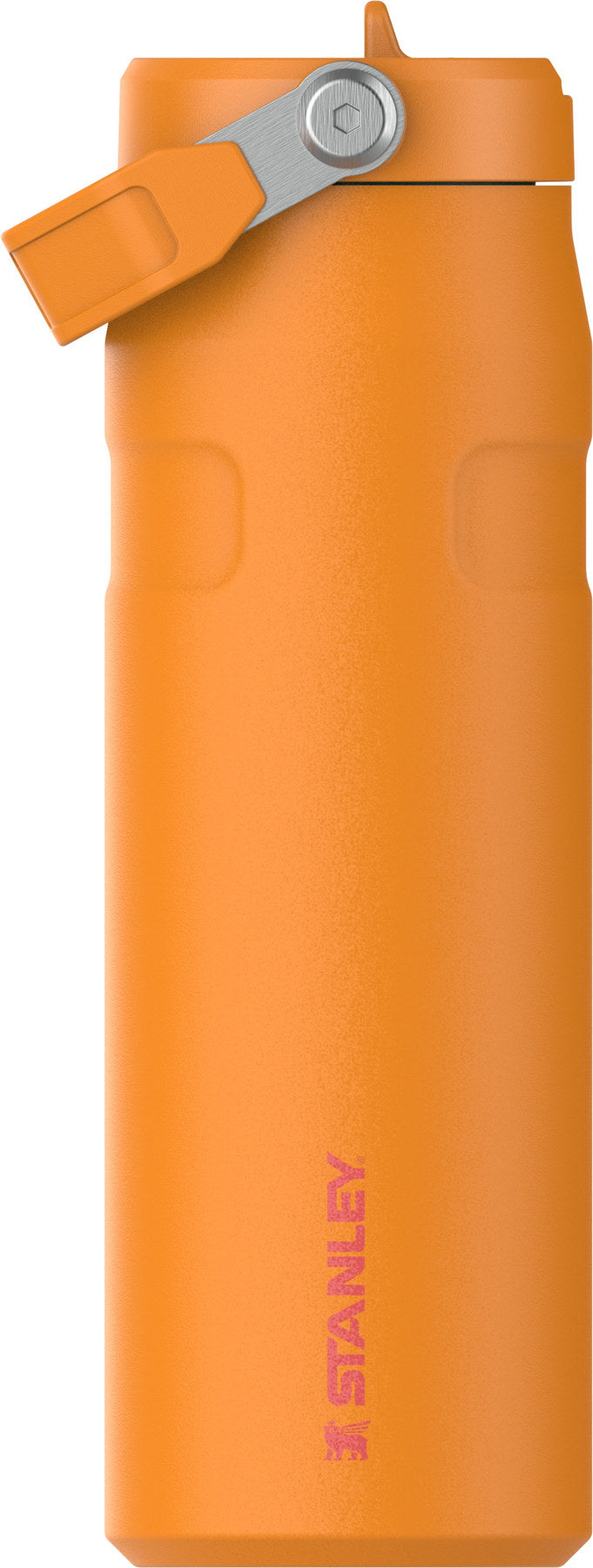 IceFlow Flip Straw Flasche 0.7l goldenrod coral in Orange präsentiert im Onlineshop von KAQTU Design AG. Thermosflasche ist von Stanley
