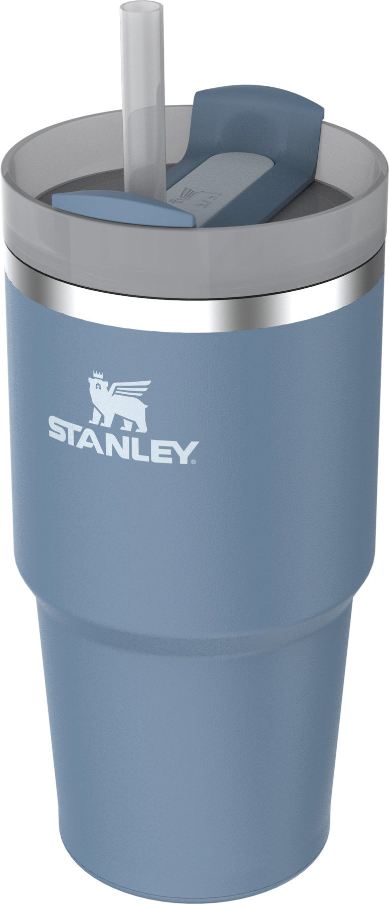 Quencher FlowState 0.6l indigo in Blau präsentiert im Onlineshop von KAQTU Design AG. Thermosflasche ist von Stanley