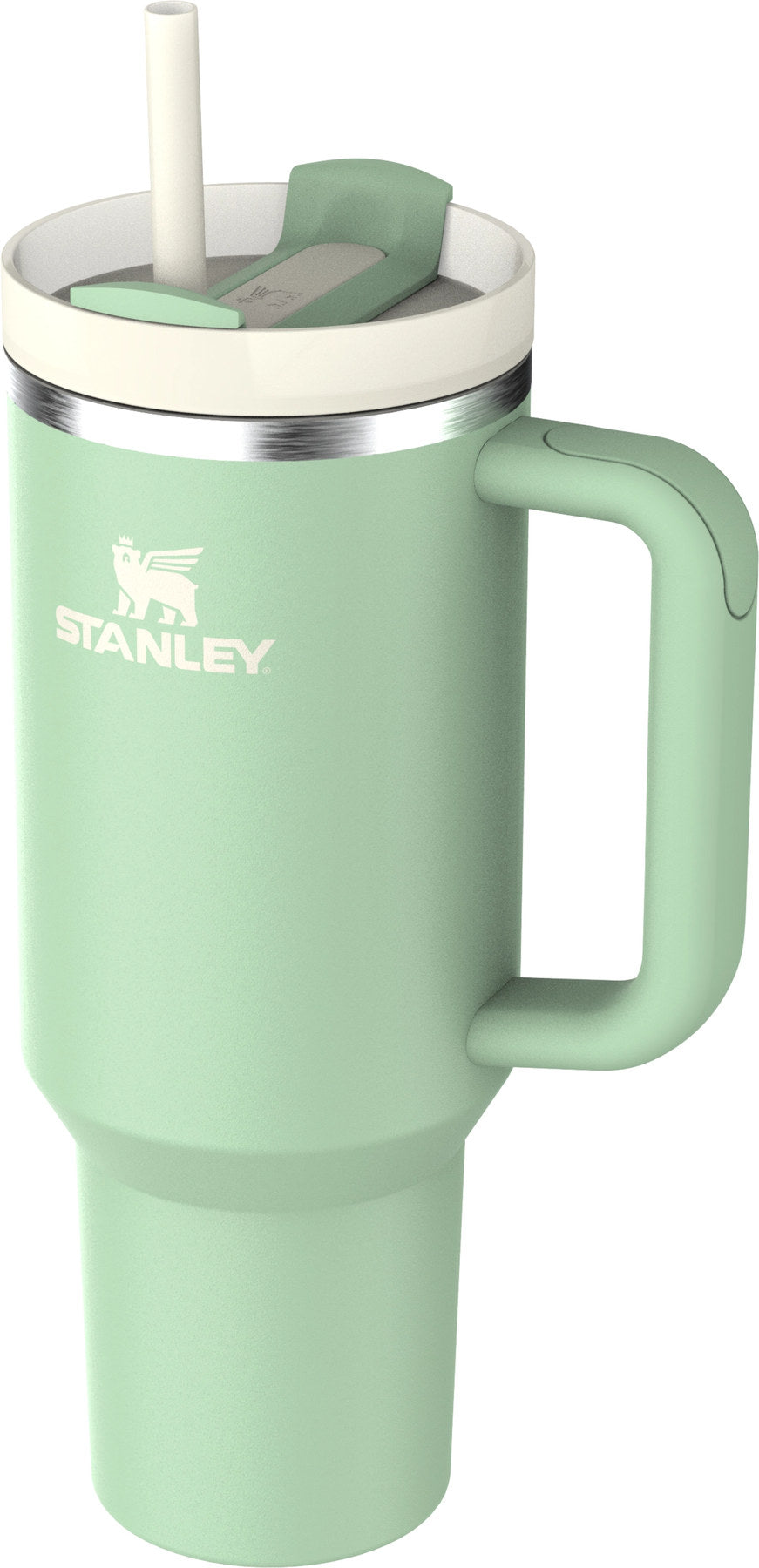 Quencher FlowState 1.18l pistachio in Grün präsentiert im Onlineshop von KAQTU Design AG. Thermosflasche ist von Stanley