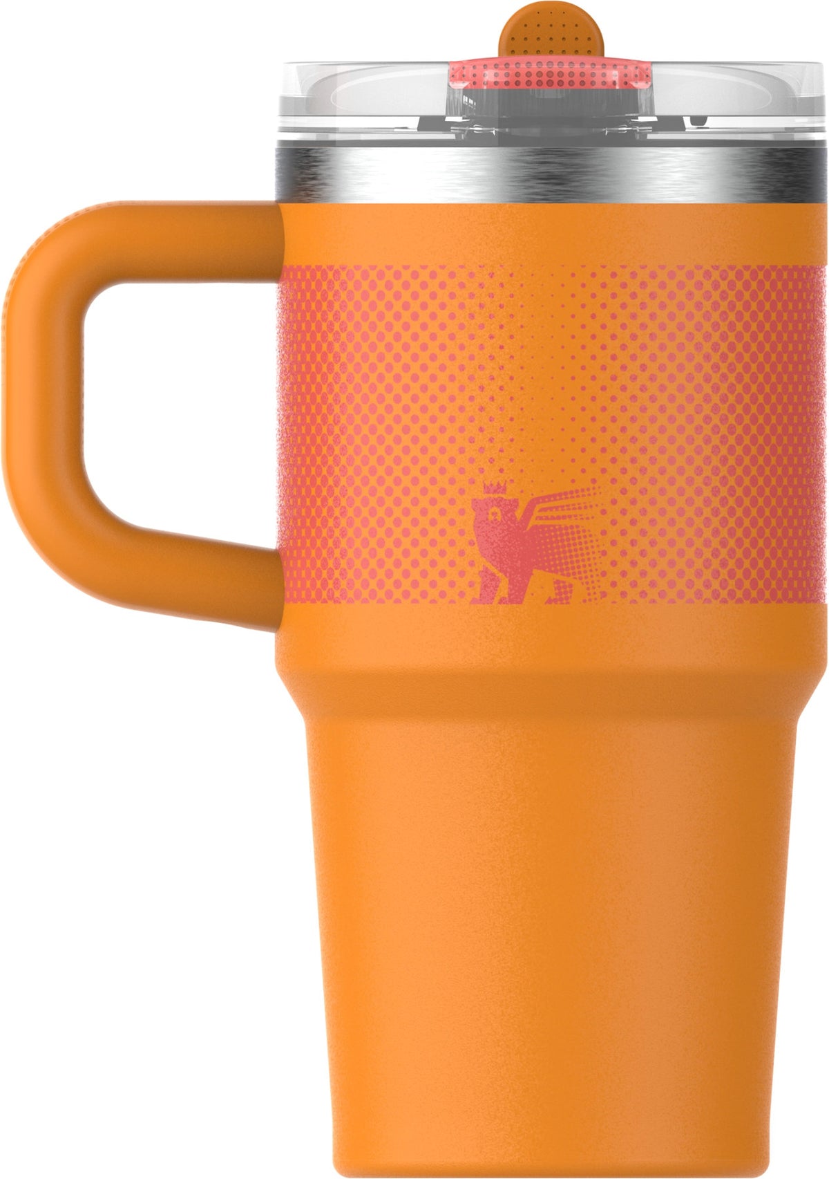 Quencher ProTour Flip Straw 0.6l goldenrod fade in Orange präsentiert im Onlineshop von KAQTU Design AG. Thermosflasche ist von Stanley