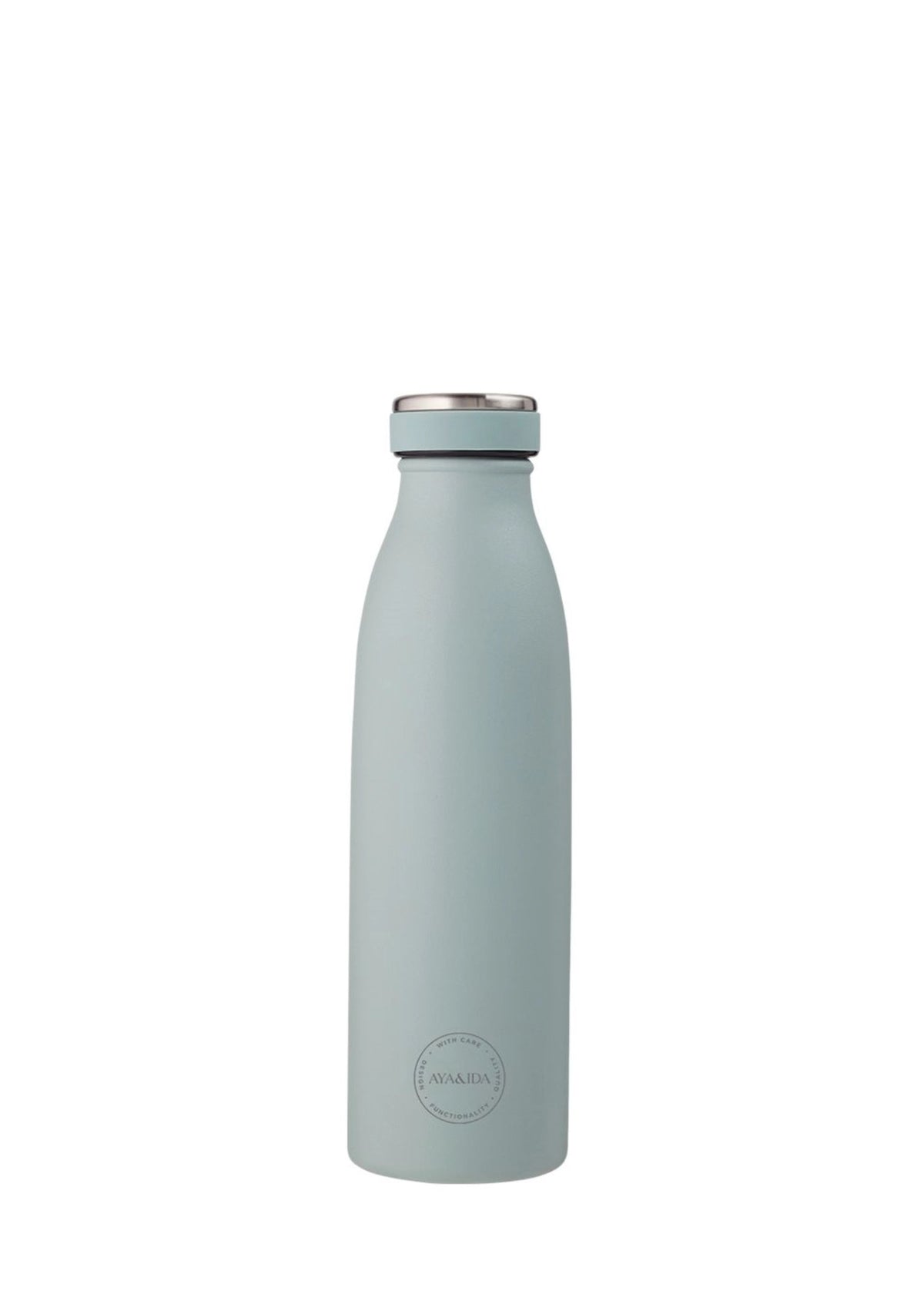 Trinkflasche 500ml Mint Green in Grün präsentiert im Onlineshop von KAQTU Design AG. Trinkflaschen ist von AYA&IDA