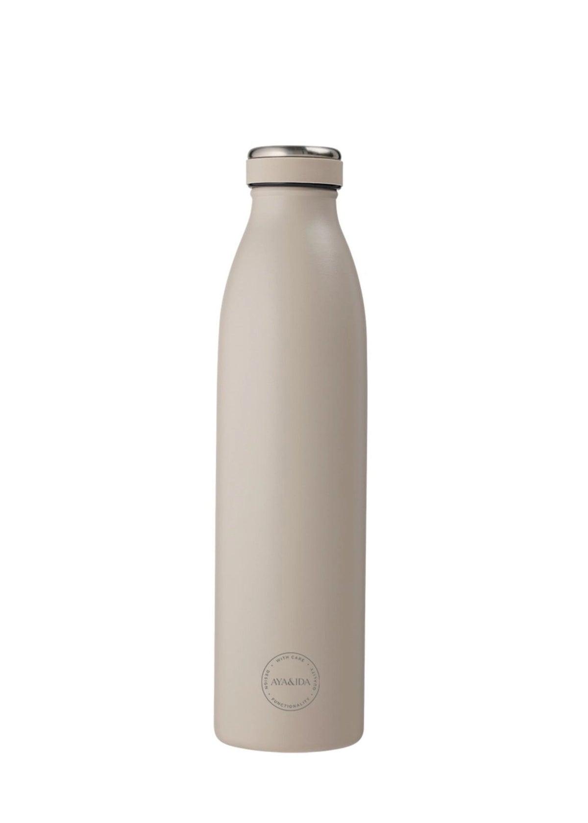 Trinkflasche 750ml Cream Beige in Beige präsentiert im Onlineshop von KAQTU Design AG. Trinkflaschen ist von AYA&IDA