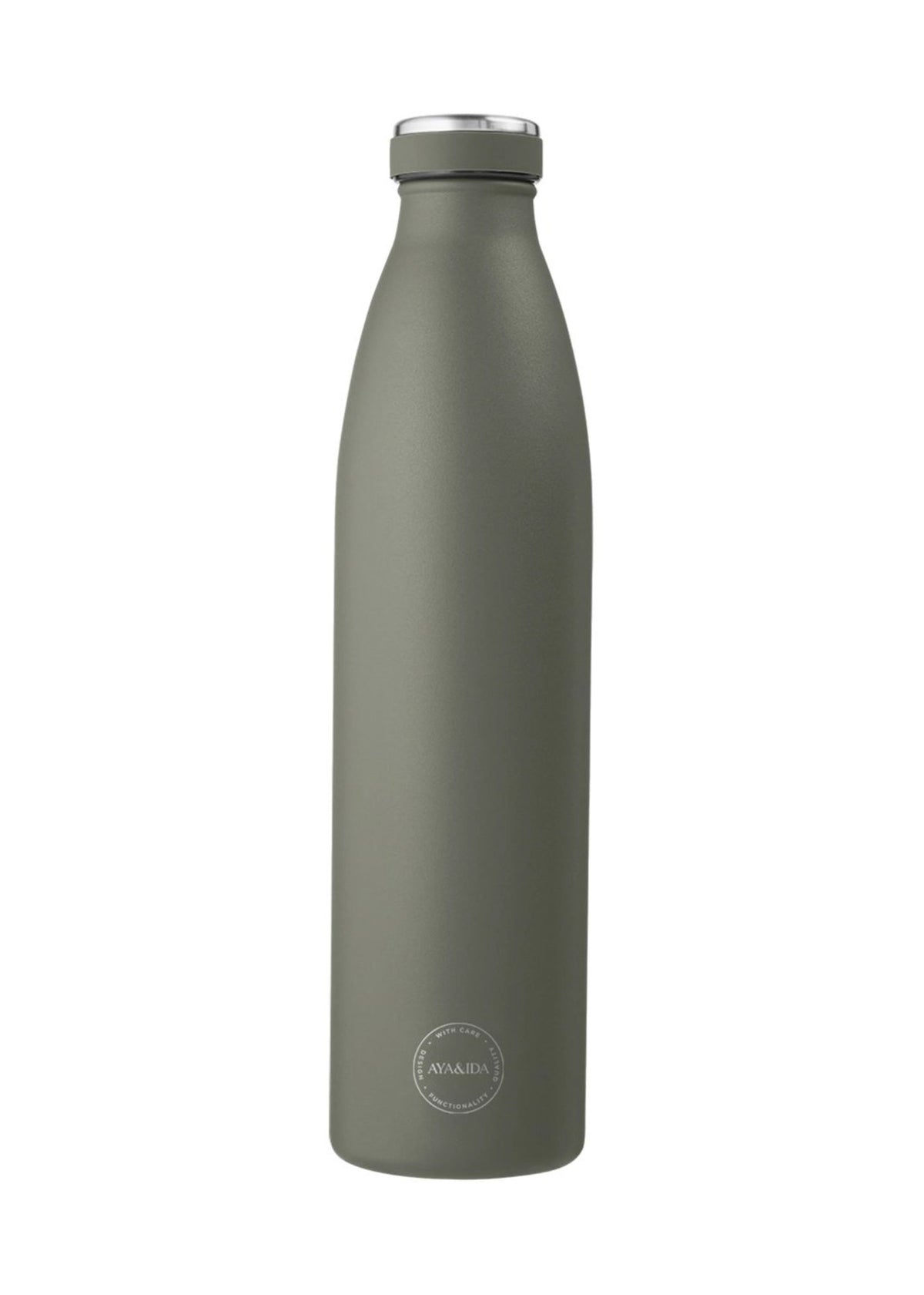 Trinkflasche 1000ml Tropical Green in Grün präsentiert im Onlineshop von KAQTU Design AG. Trinkflaschen ist von AYA&IDA