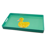 Tablett rechteckig 40x24cm Ente