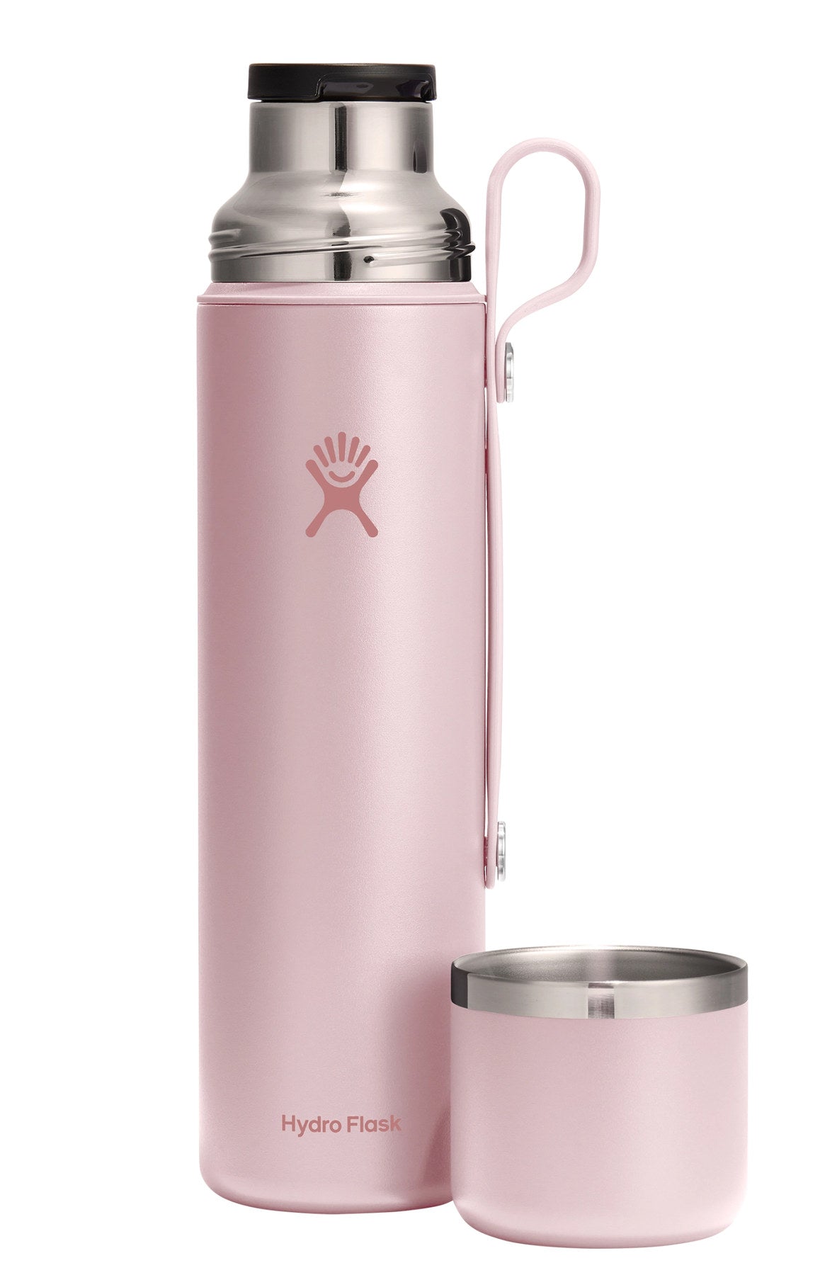 Trinkflasche Hot Flask & Cup 1065ml trillium in Rot präsentiert im Onlineshop von KAQTU Design AG. Thermosflasche ist von Hydro Flask
