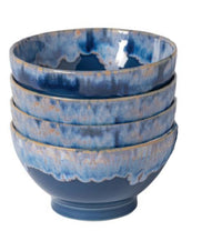 4er Set Latte Bowls Schale 550ml D14.5cm H8cm denim