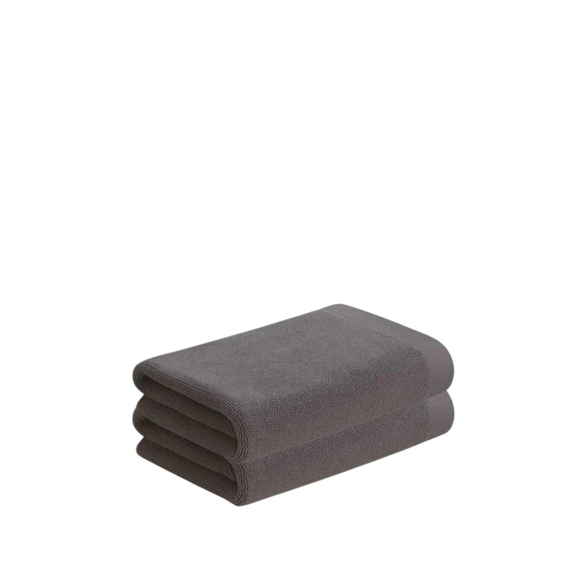 Gästetuch 30x50cm dunkelgrau in Grau präsentiert im Onlineshop von KAQTU Design AG. Badetuch ist von Nordesign