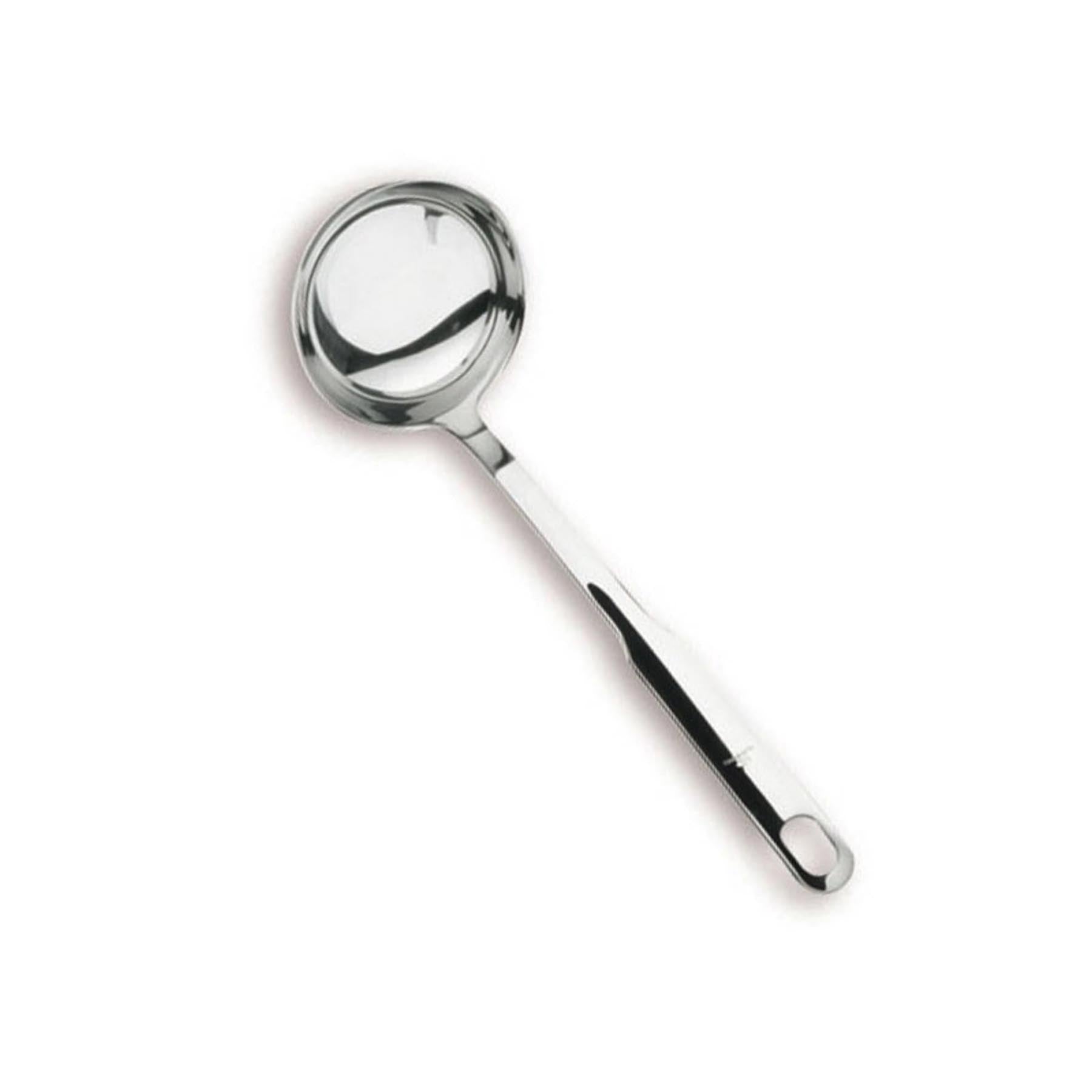 Schöpfkelle  31cm Edelstahl in Silber präsentiert im Onlineshop von KAQTU Design AG. Kochbesteck ist von Lacor