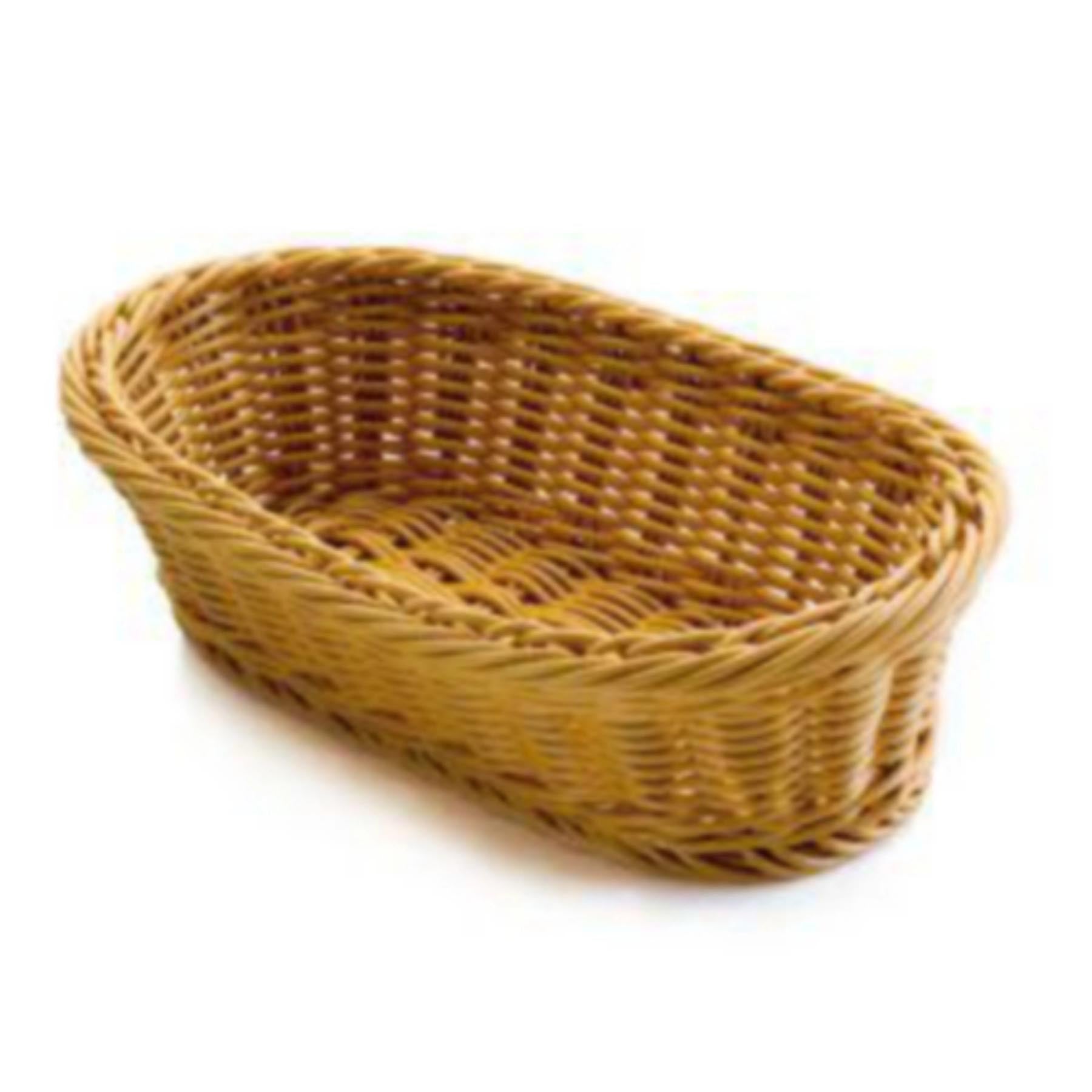 Brotkorb oval 19x14x8cm in Braun präsentiert im Onlineshop von KAQTU Design AG. Schüssel ist von Lacor