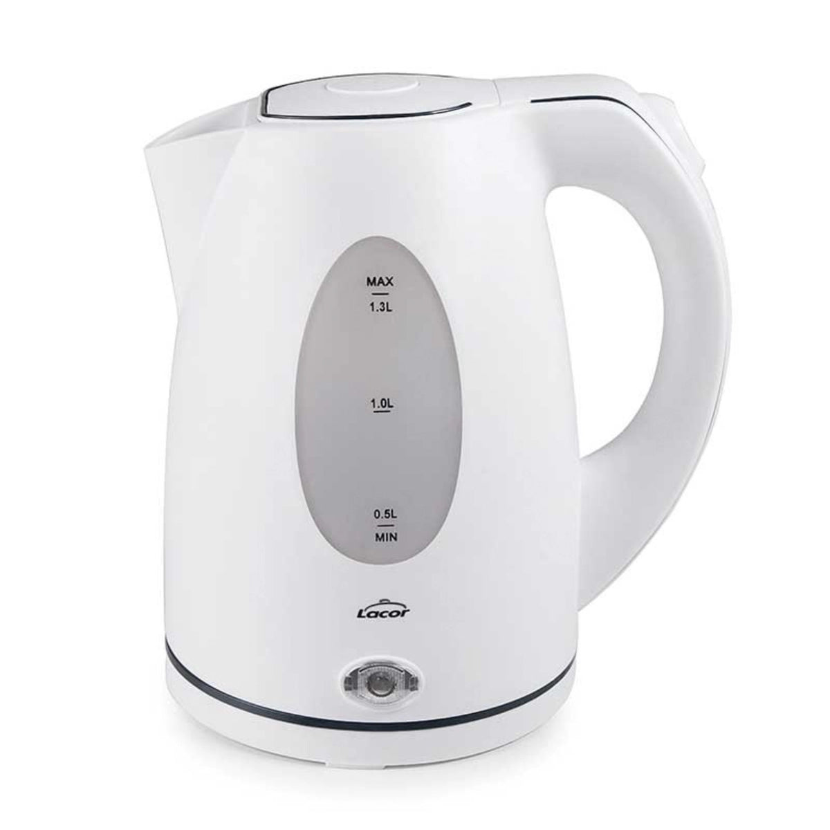 Wasserkocher weiss 1.3l in Weiss präsentiert im Onlineshop von KAQTU Design AG. Wasserkocher ist von Lacor