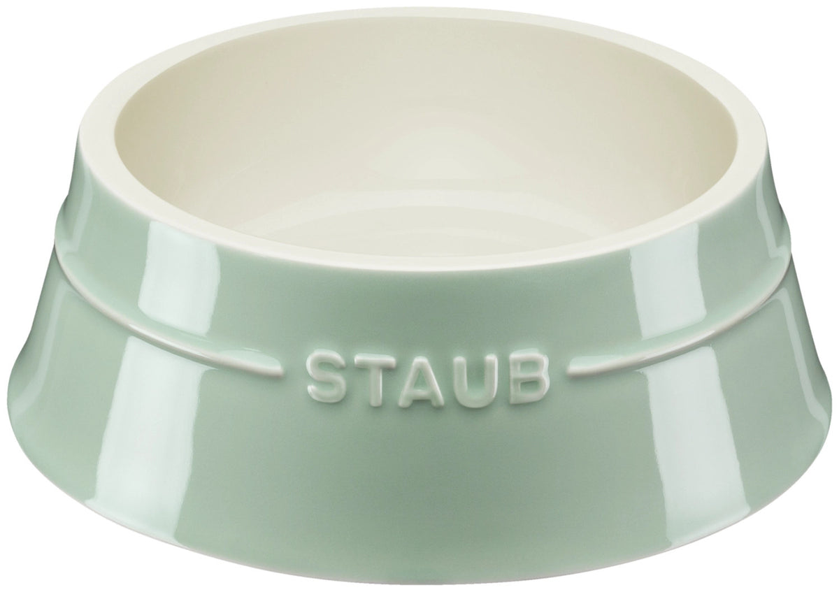 Haustiernapf 400ml Eukalyptus in Grün präsentiert im Onlineshop von KAQTU Design AG. Zutaten ist von Staub
