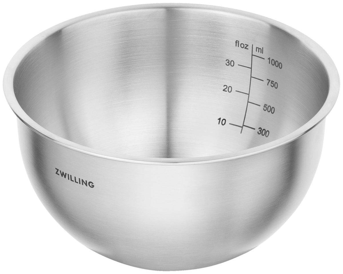 2tlg. Unlock Schüsselset Edelstahl in Silber präsentiert im Onlineshop von KAQTU Design AG. Küchenhelfer ist von Zwilling